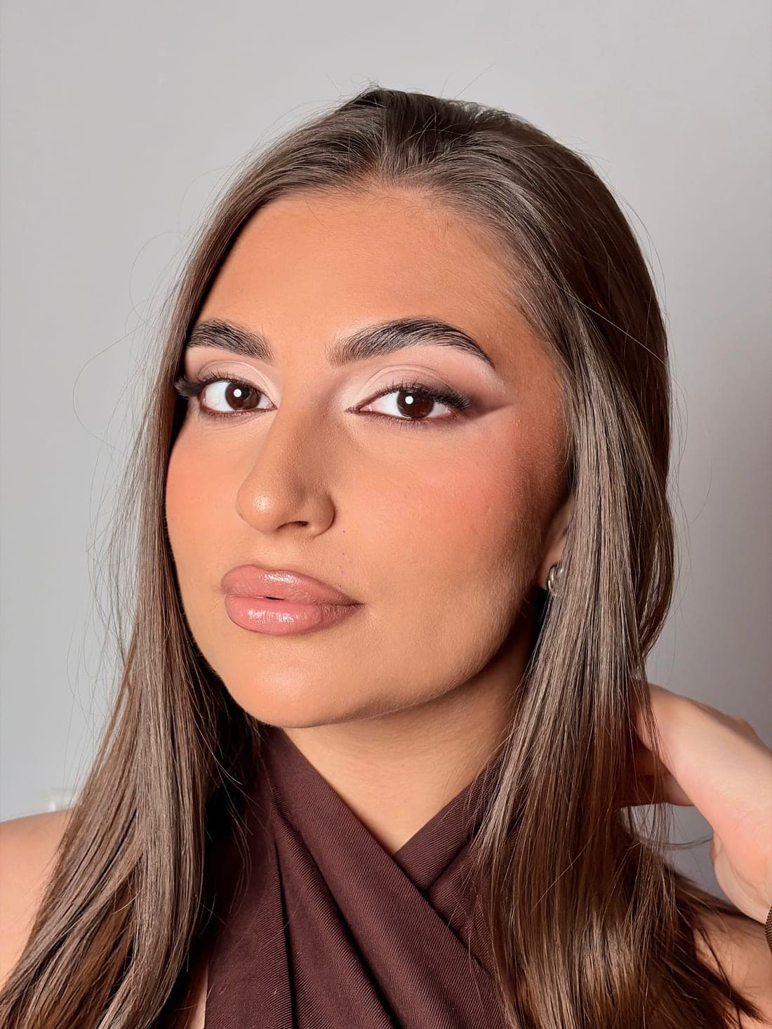 Studijska šminka — mauve glam